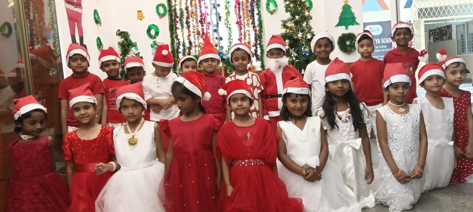 Students celebrating Christmas - image 3
