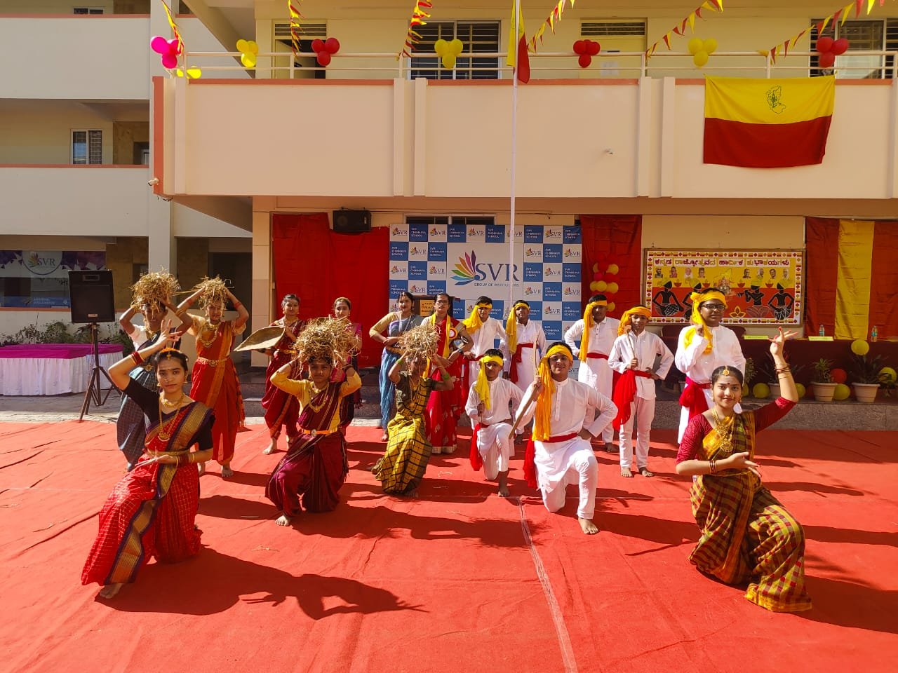 Students celebrating Karnataka Rajyotsava - image 10