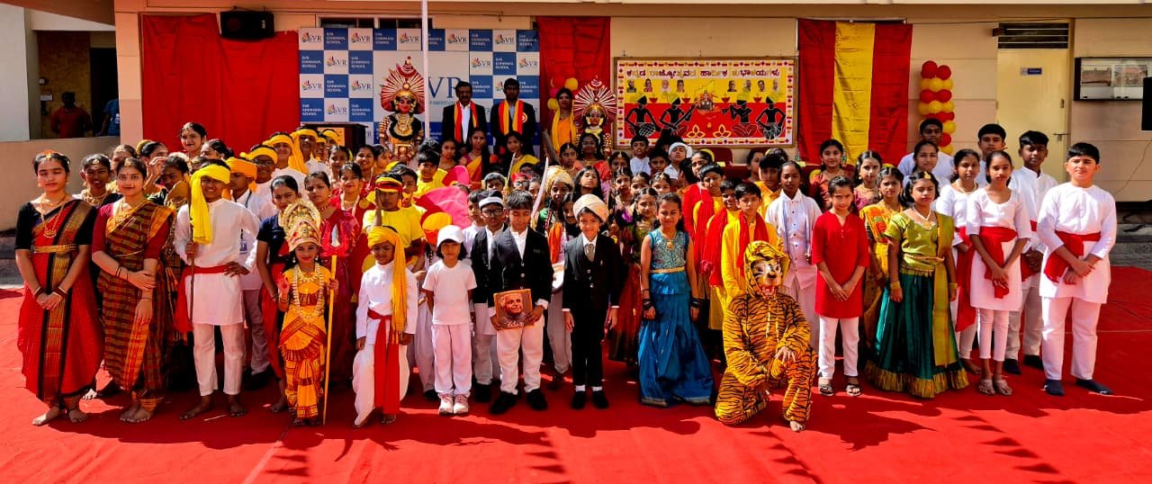 Students celebrating Karnataka Rajyotsava - image 8
