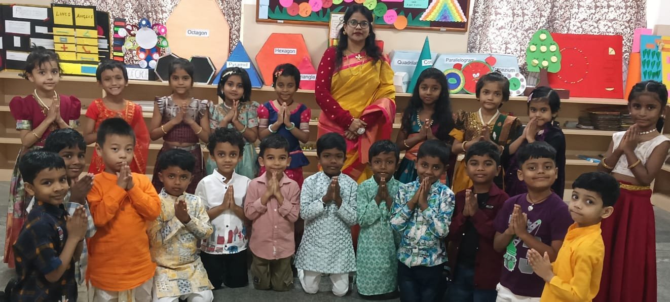 Students celebrating Makar Sankranti - image 3