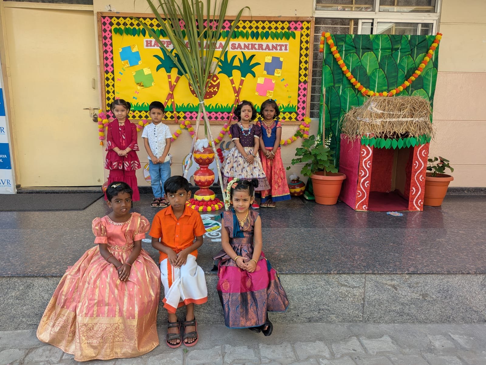 Students celebrating Makar Sankranti - image 3