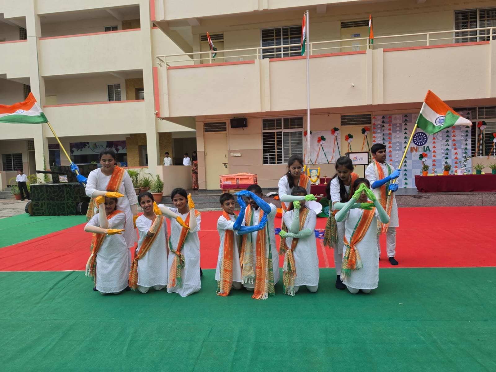 NCC cadets parade