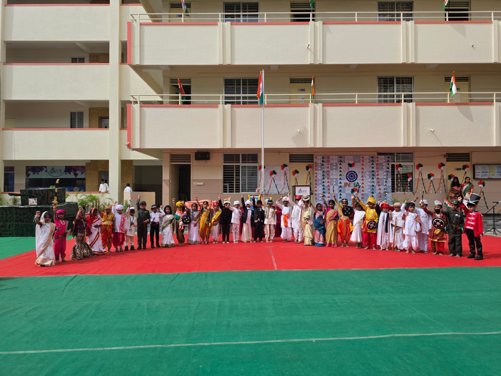 NCC cadets parade