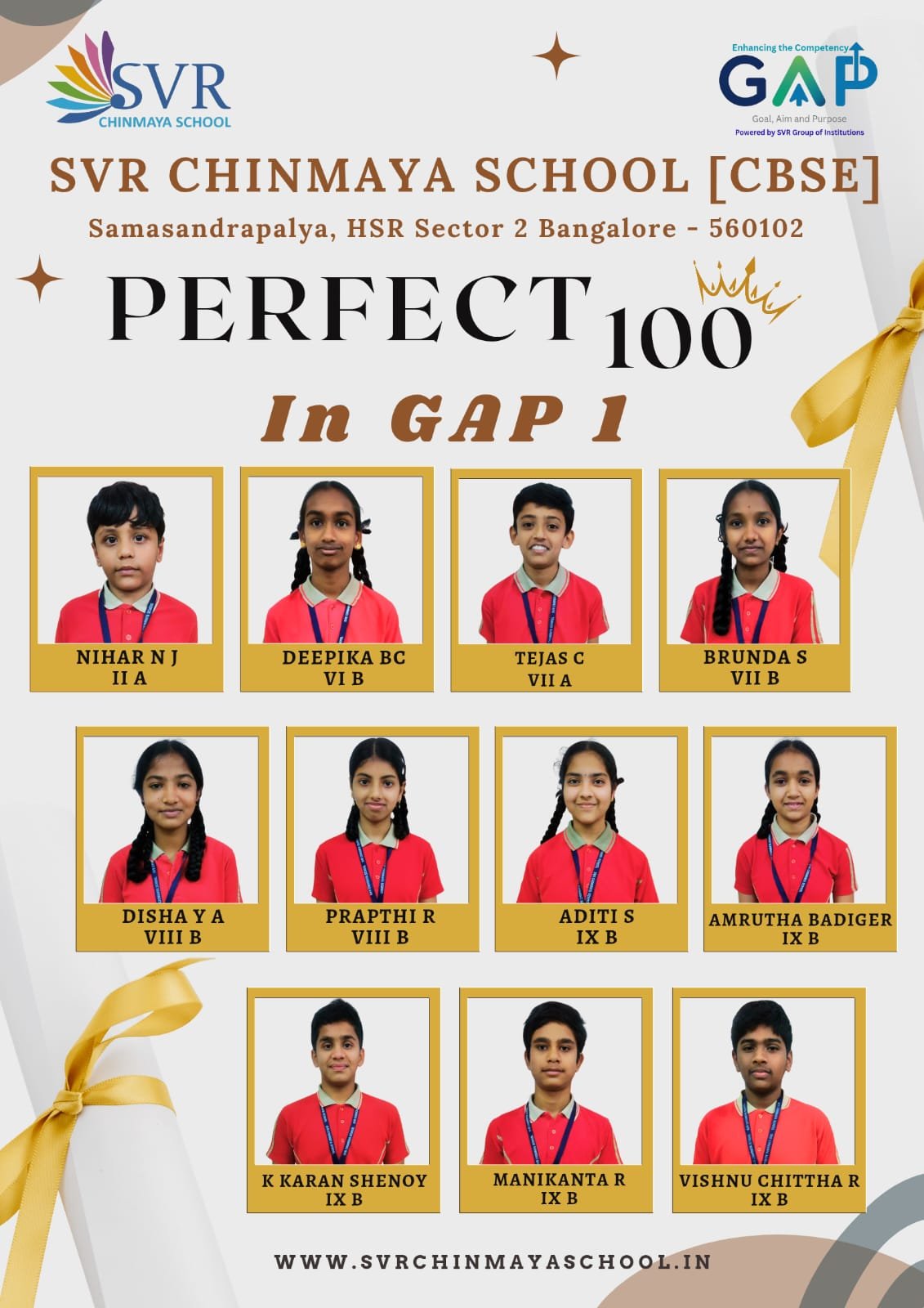 GAP Test 1 Topper
