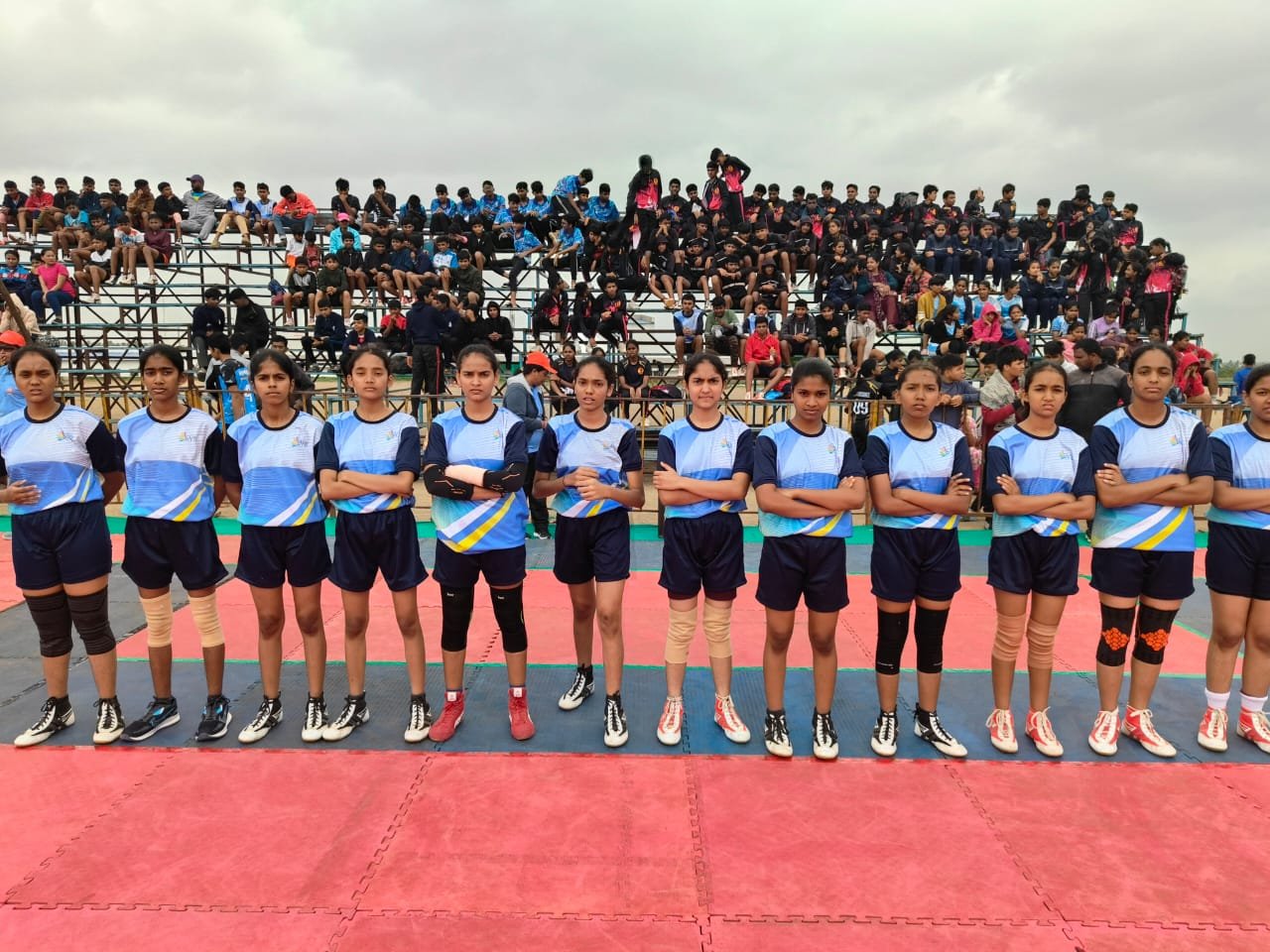 SVR Chinmaya Kabaddi Team at CBSE Cluster VIII Championship